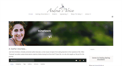 Desktop Screenshot of andreasvoice.org